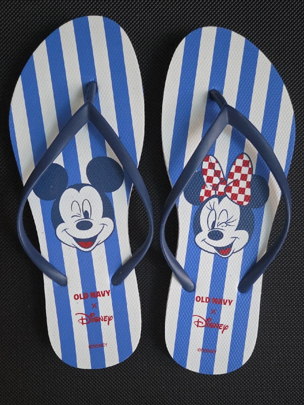 Disney Flip Flops Sz 7/8